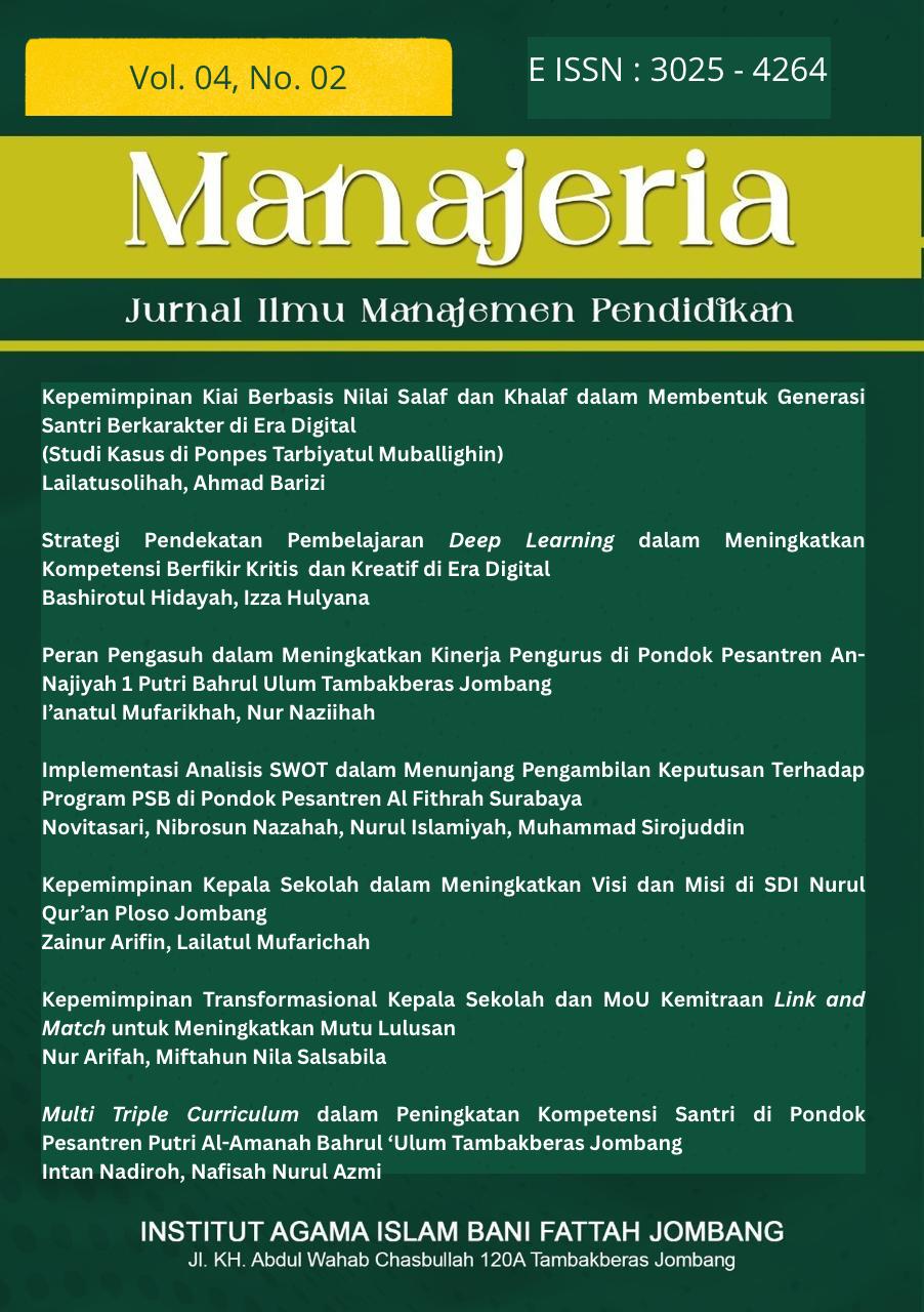 					View Vol. 4 No. 02 (2025): Oktober : 2025
				